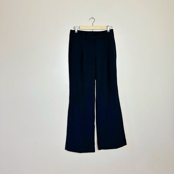 New York & Company Pants - SALE! Black NY&Co Pleated Wide-Leg Trousers Size 4 EUC